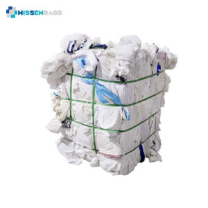 white cotton rags
